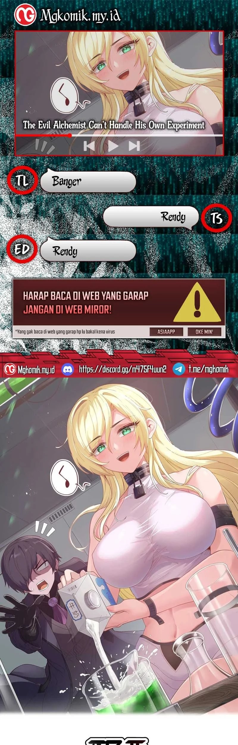 Baca Komik The Evil Alchemist Can’t Handle His Own Experiment Chapter 3 Gambar 1