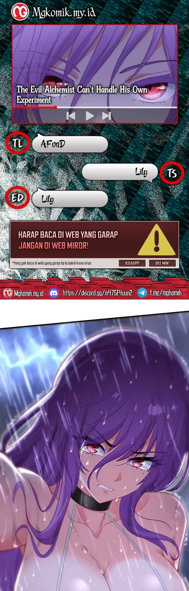 Komik The Evil Alchemist Can’t Handle His Own Experiment Chapter 30 gambar nomor 1
