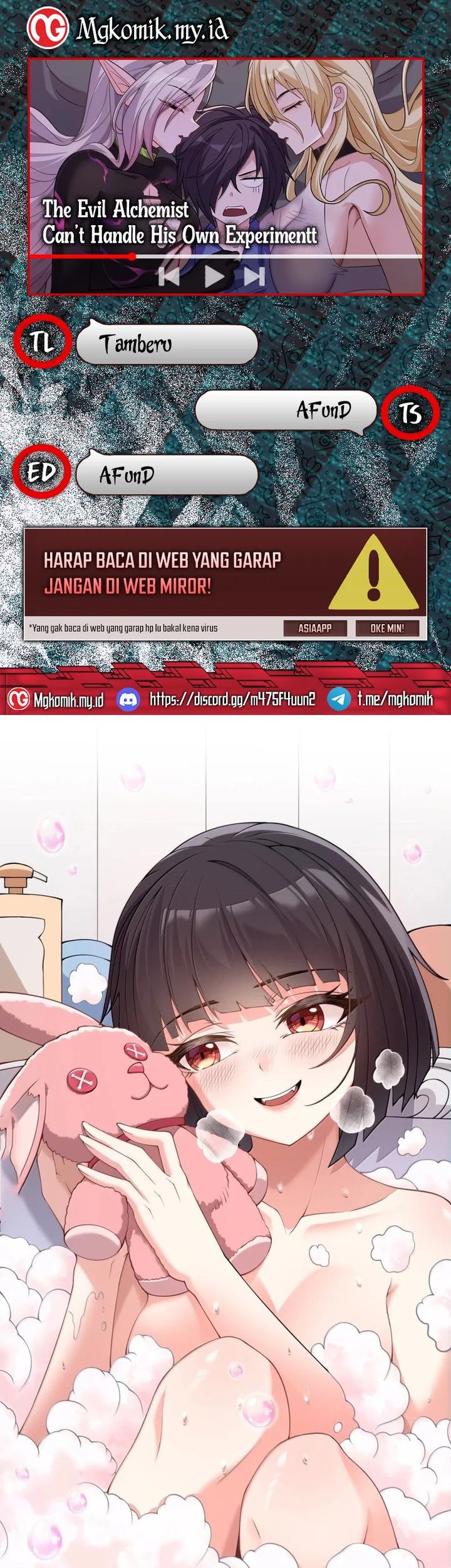 Komik The Evil Alchemist Can’t Handle His Own Experiment Chapter 40 gambar nomor 1