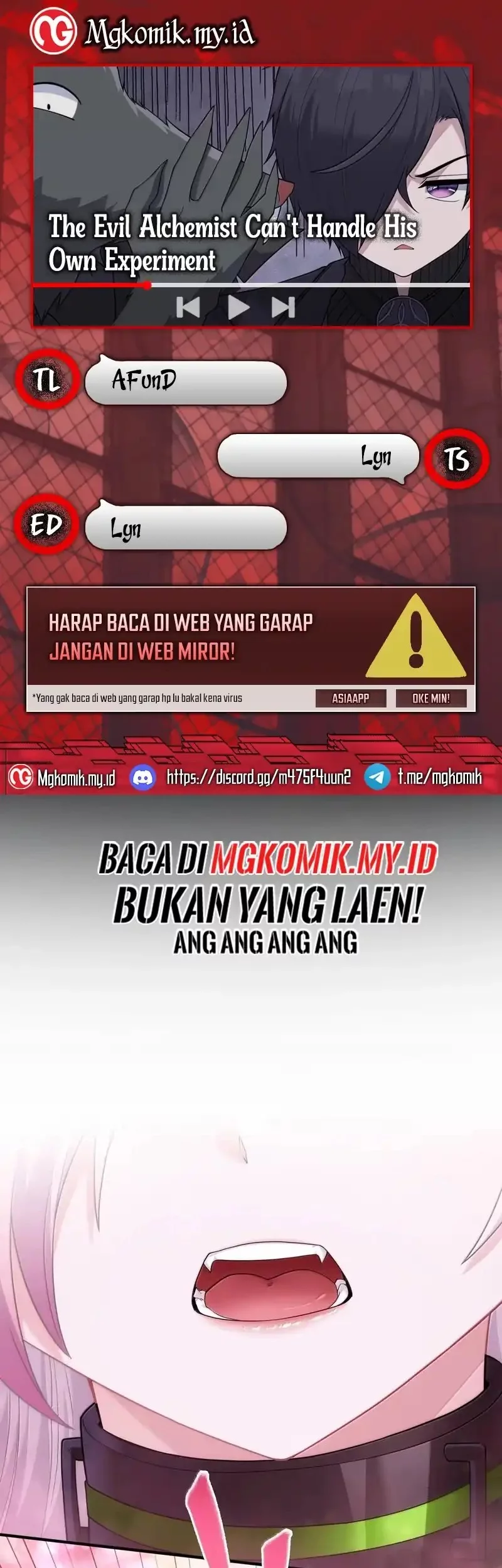 Komik The Evil Alchemist Can’t Handle His Own Experiment Chapter 55 gambar nomor 1