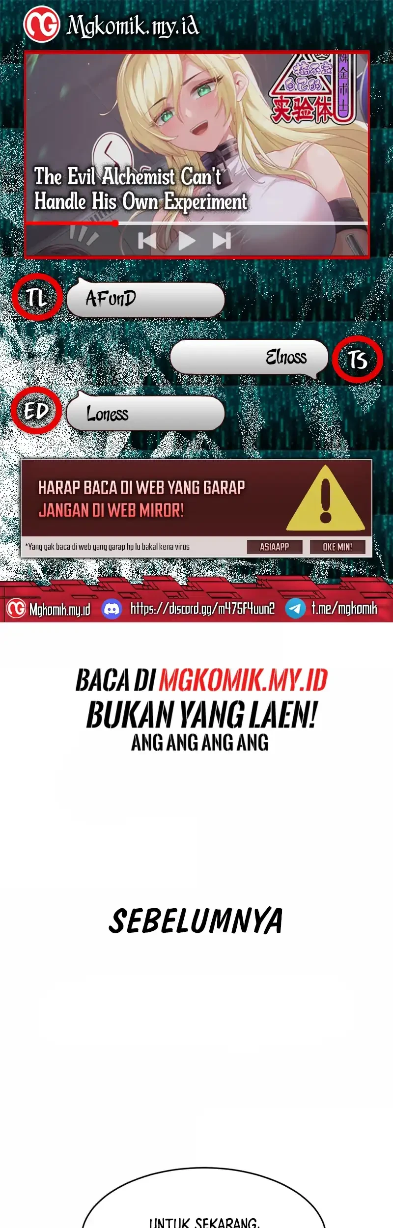 the evil alchemist cant handle his own experiment chapter 67 - Page 1