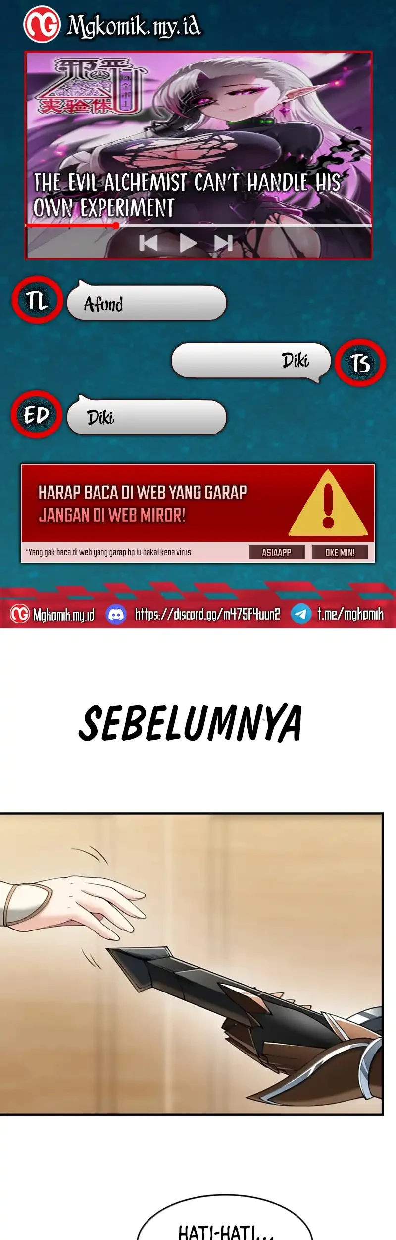 the evil alchemist cant handle his own experiment chapter 69 - Page 1