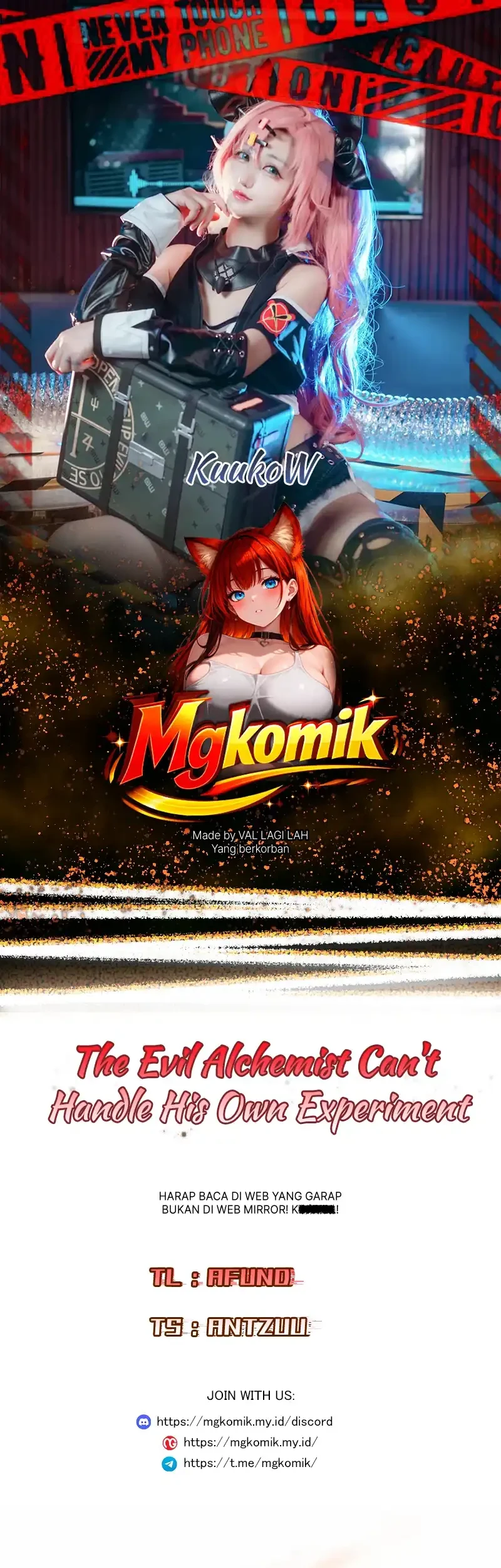 Komik The Evil Alchemist Can’t Handle His Own Experiment Chapter 78 gambar 1