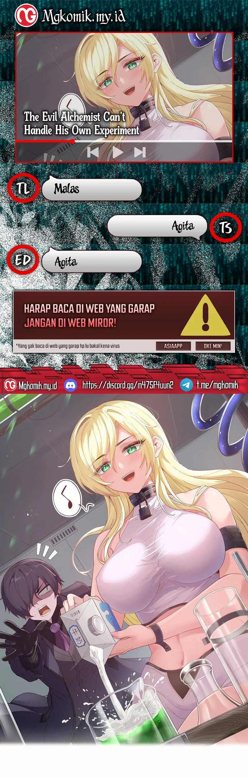 Komik The Evil Alchemist Can’t Handle His Own Experiment Chapter 8 gambar nomor 1