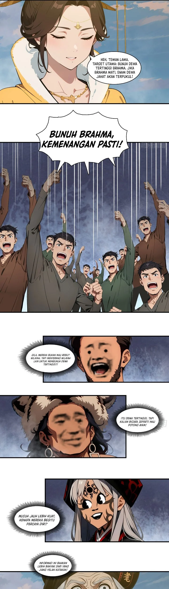 The Evil God Descends, I Own Great Hell Chapter 103 Gambar 13