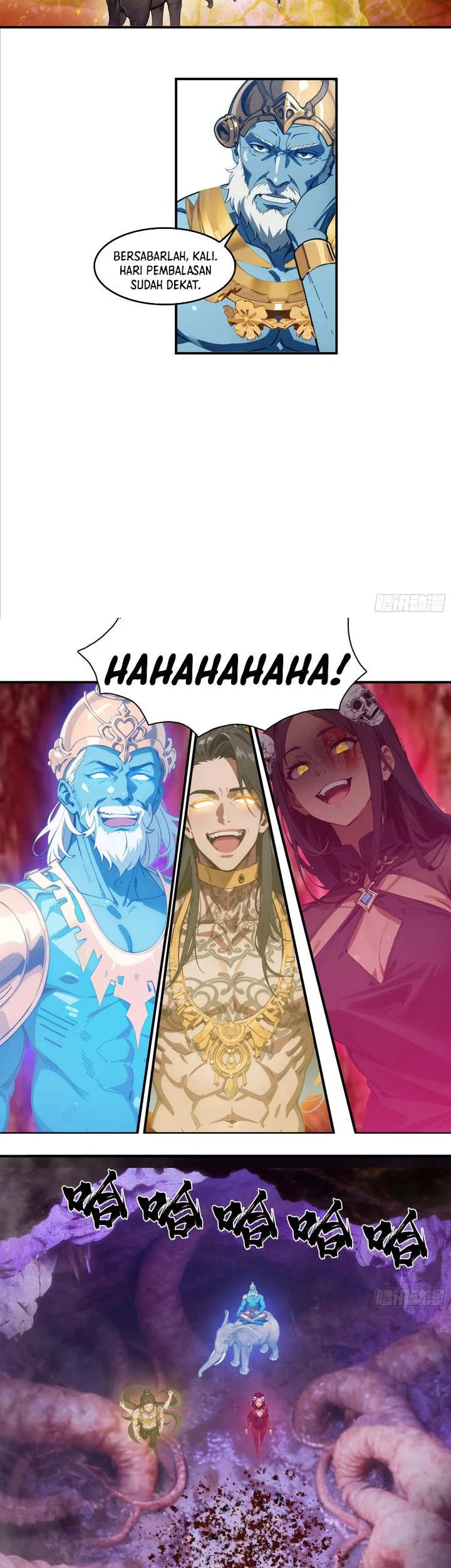 The Evil God Descends, I Own Great Hell Chapter 104 Gambar 21