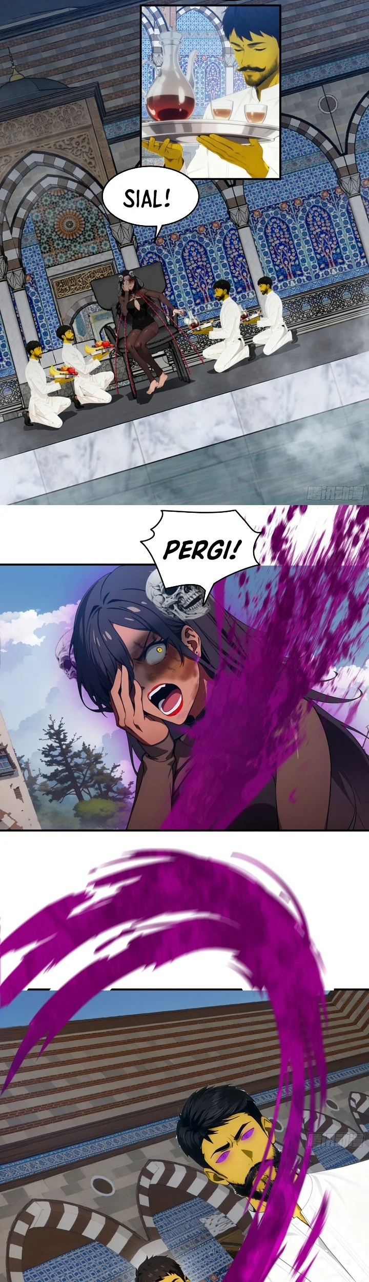 The Evil God Descends, I Own Great Hell Chapter 104 Gambar 3