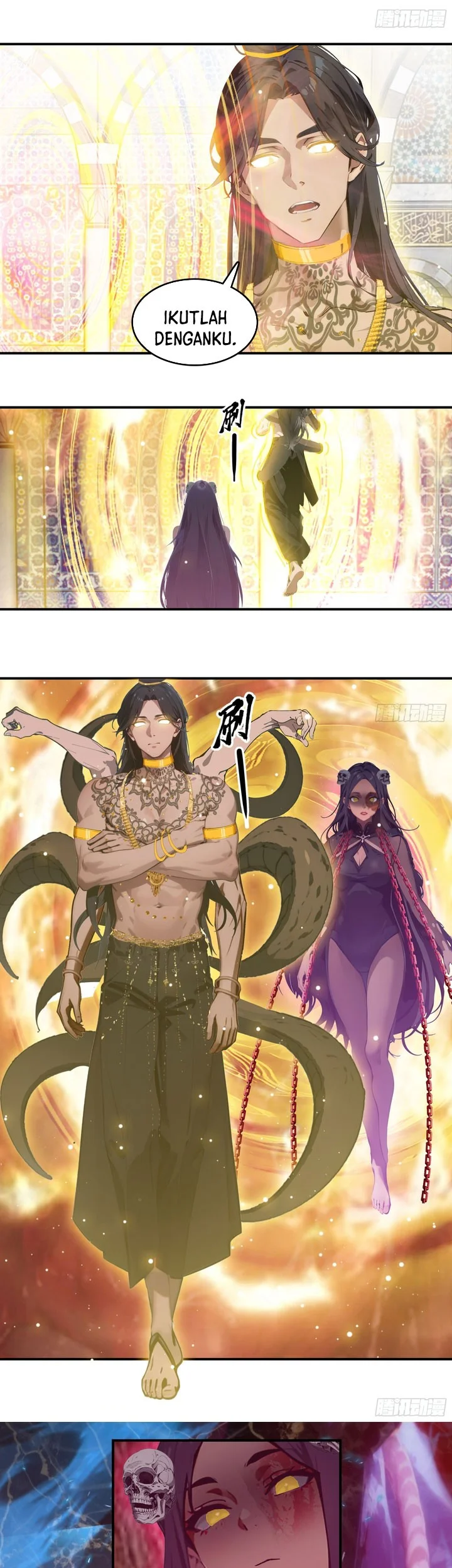 The Evil God Descends, I Own Great Hell Chapter 104 Gambar 13