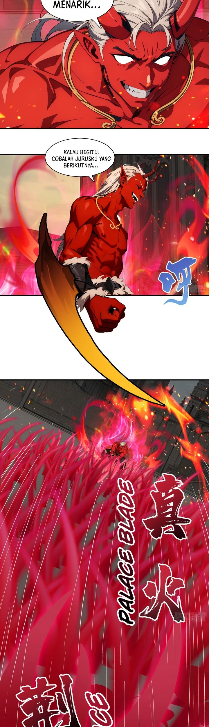 The Evil God Descends, I Own Great Hell Chapter 105 Gambar 19