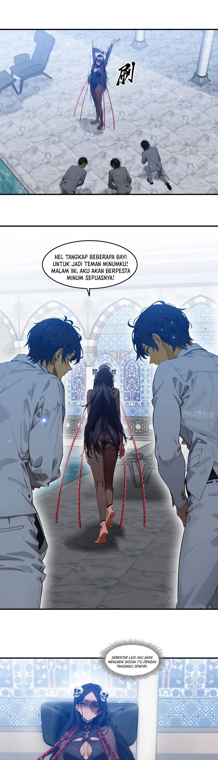 The Evil God Descends, I Own Great Hell Chapter 105 Gambar 3