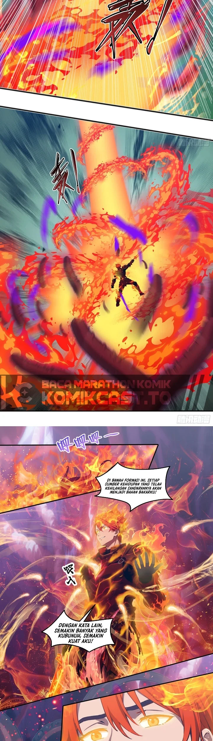 The Evil God Descends, I Own Great Hell Chapter 118 Gambar 22