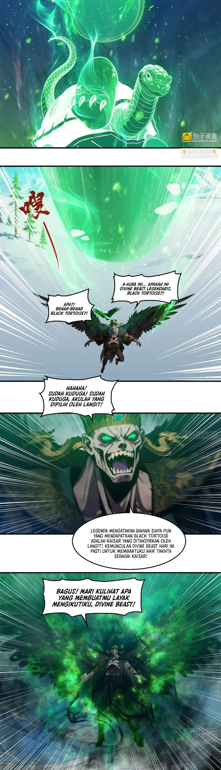 The Evil God Descends, I Own Great Hell Chapter 129 Gambar 12