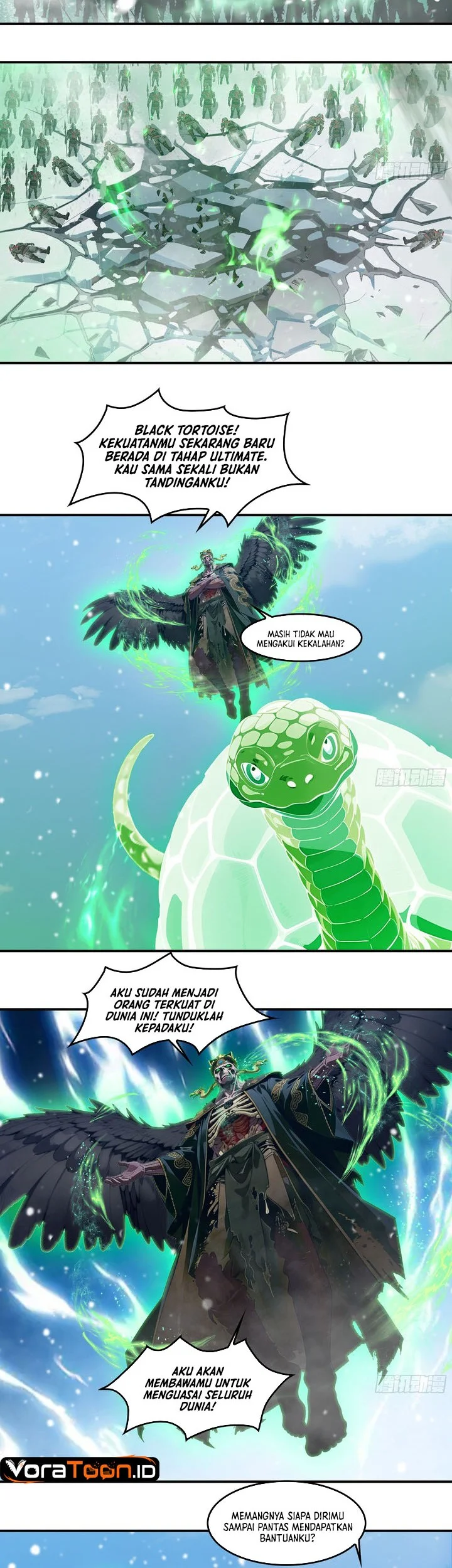 The Evil God Descends, I Own Great Hell Chapter 129 Gambar 14