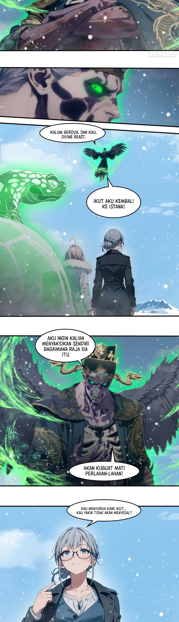 The Evil God Descends, I Own Great Hell Chapter 130 Gambar 10