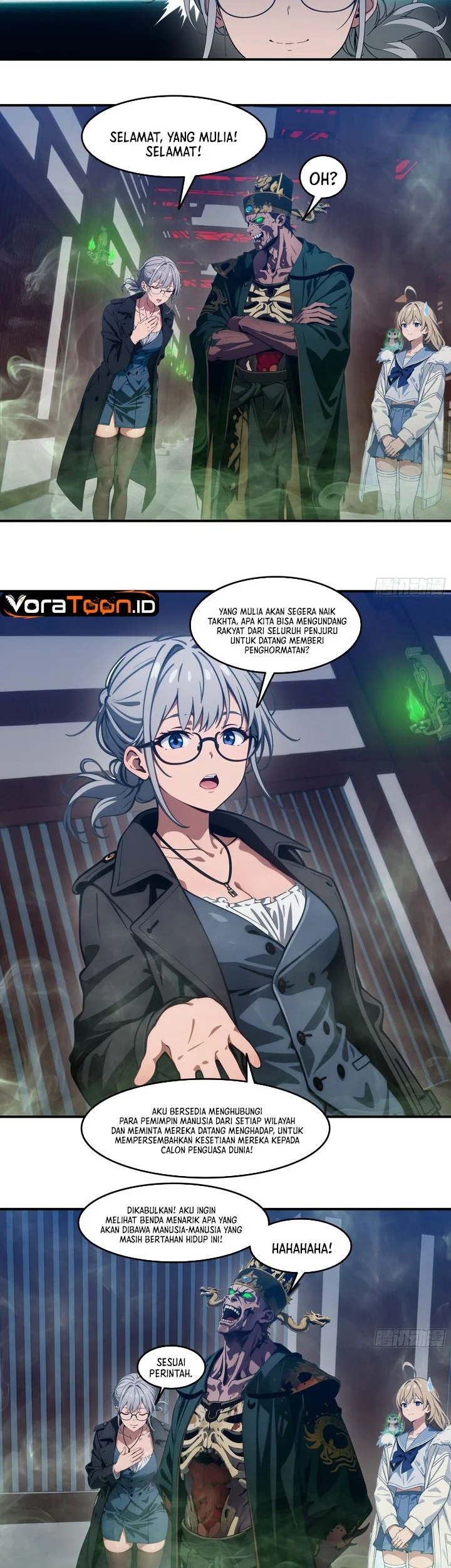 The Evil God Descends, I Own Great Hell Chapter 131 Gambar 5