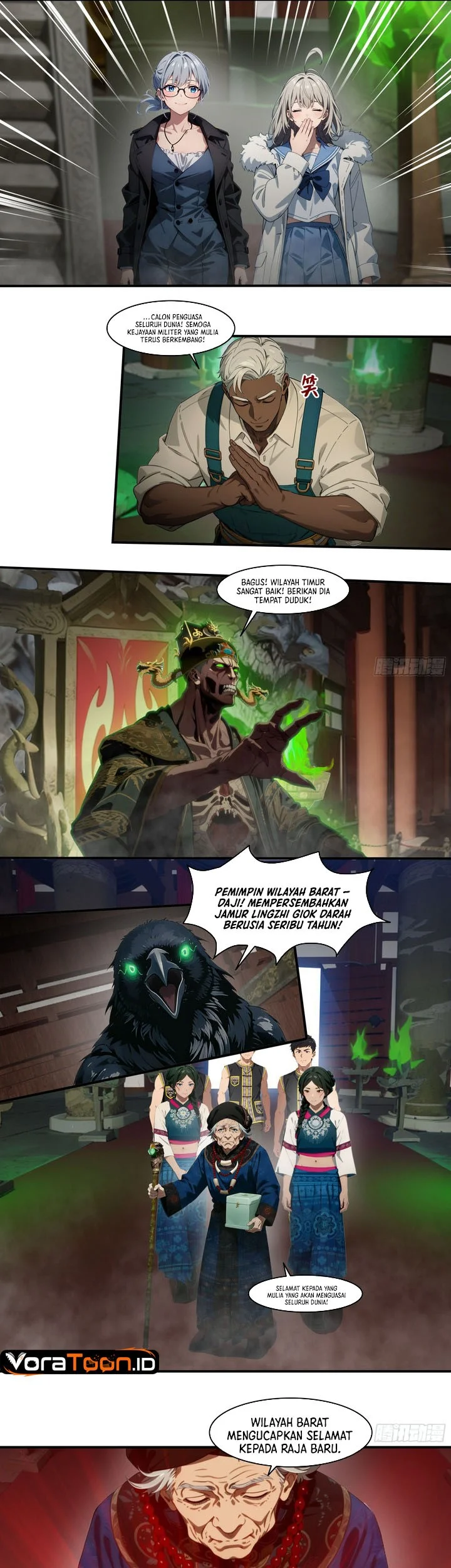 The Evil God Descends, I Own Great Hell Chapter 131 Gambar 9