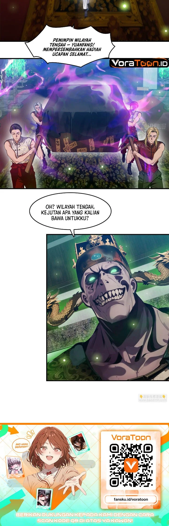 The Evil God Descends, I Own Great Hell Chapter 131 Gambar 13