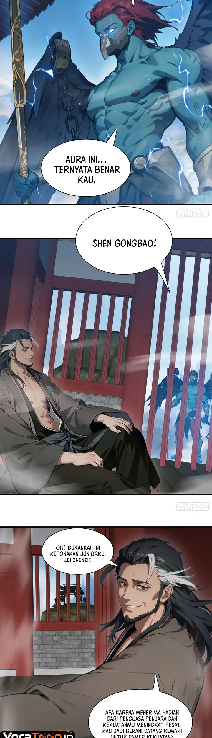 The Evil God Descends, I Own Great Hell Chapter 133 Gambar 13