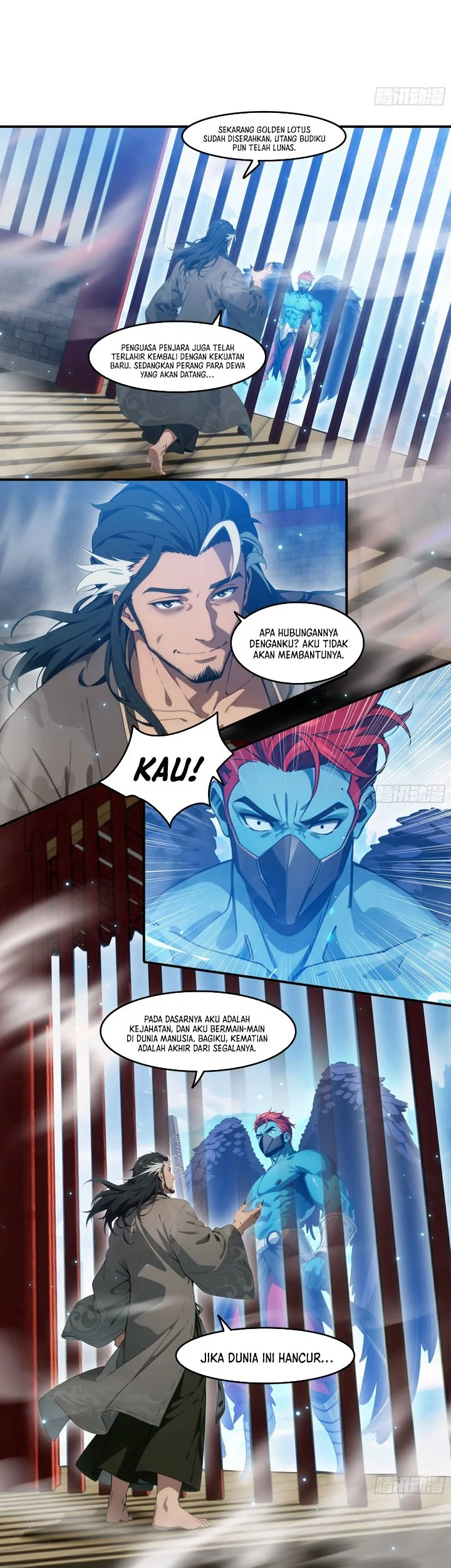 The Evil God Descends, I Own Great Hell Chapter 134 Gambar 3