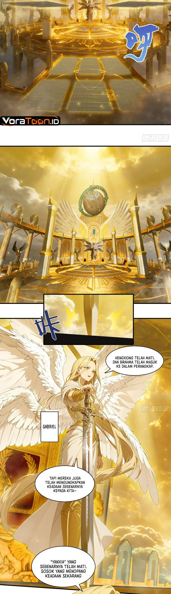 The Evil God Descends, I Own Great Hell Chapter 134 Gambar 13