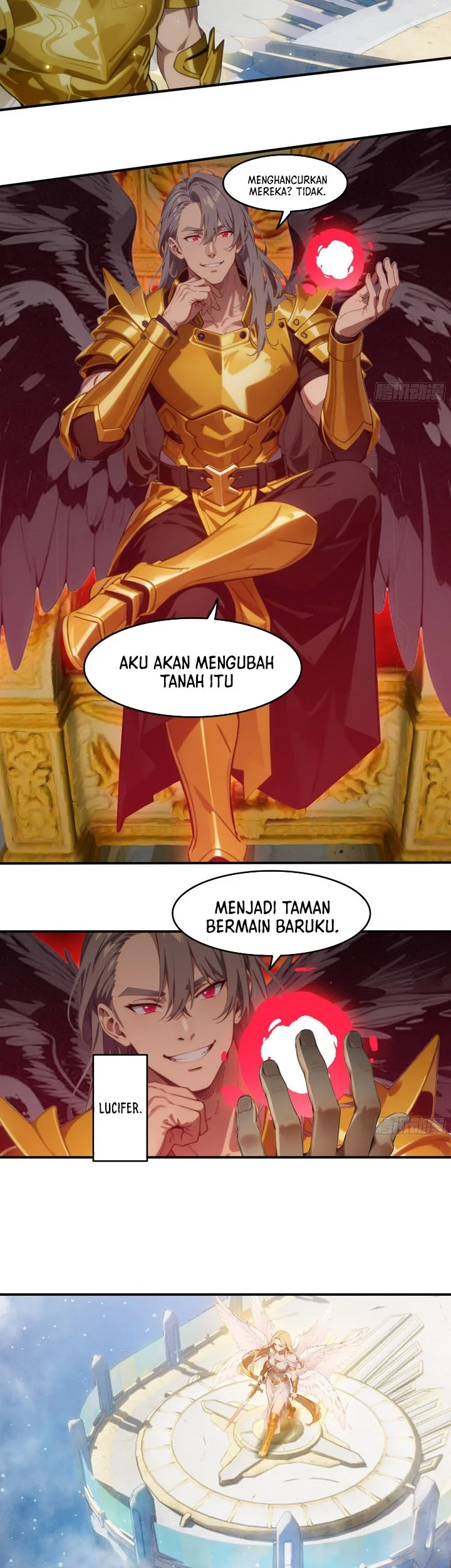 The Evil God Descends, I Own Great Hell Chapter 135 Gambar 3
