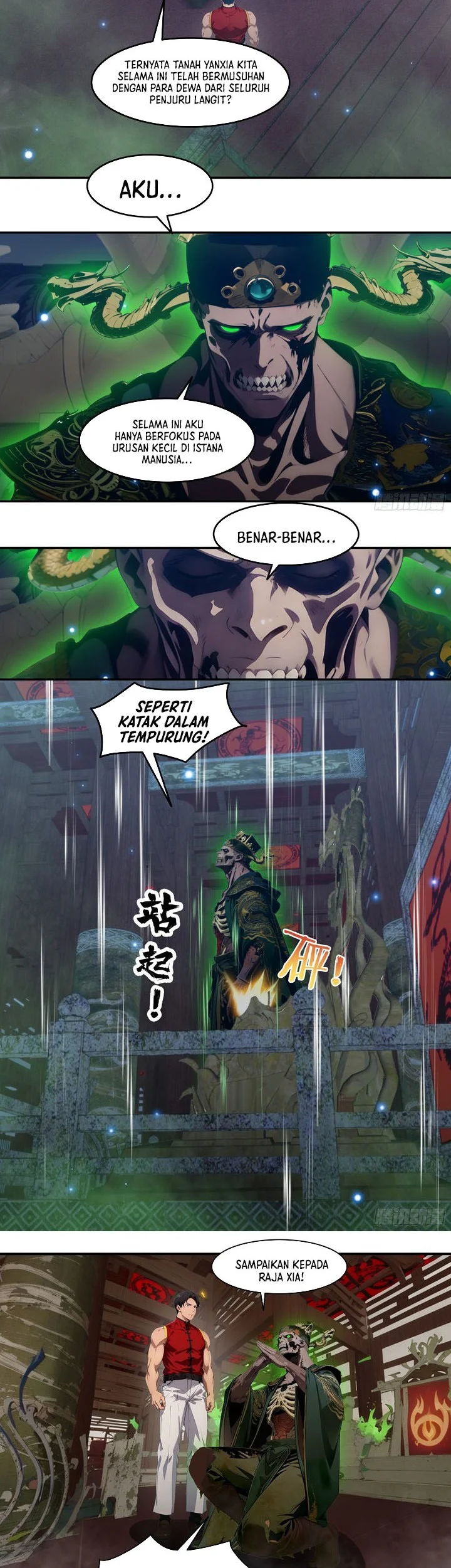 The Evil God Descends, I Own Great Hell Chapter 135 Gambar 12