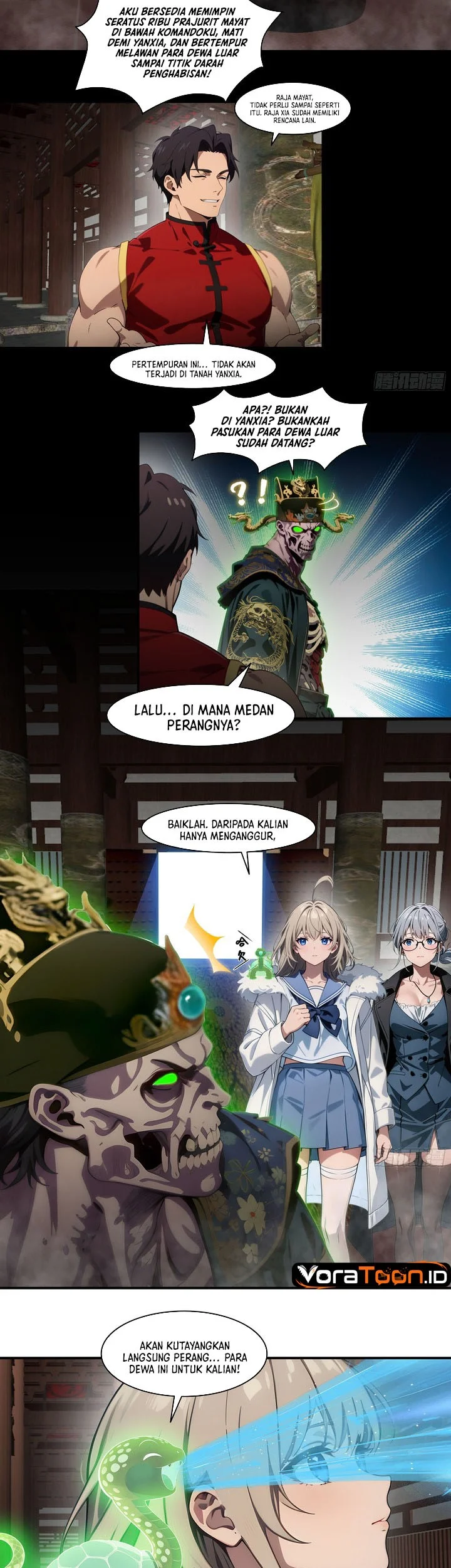 The Evil God Descends, I Own Great Hell Chapter 135 Gambar 13