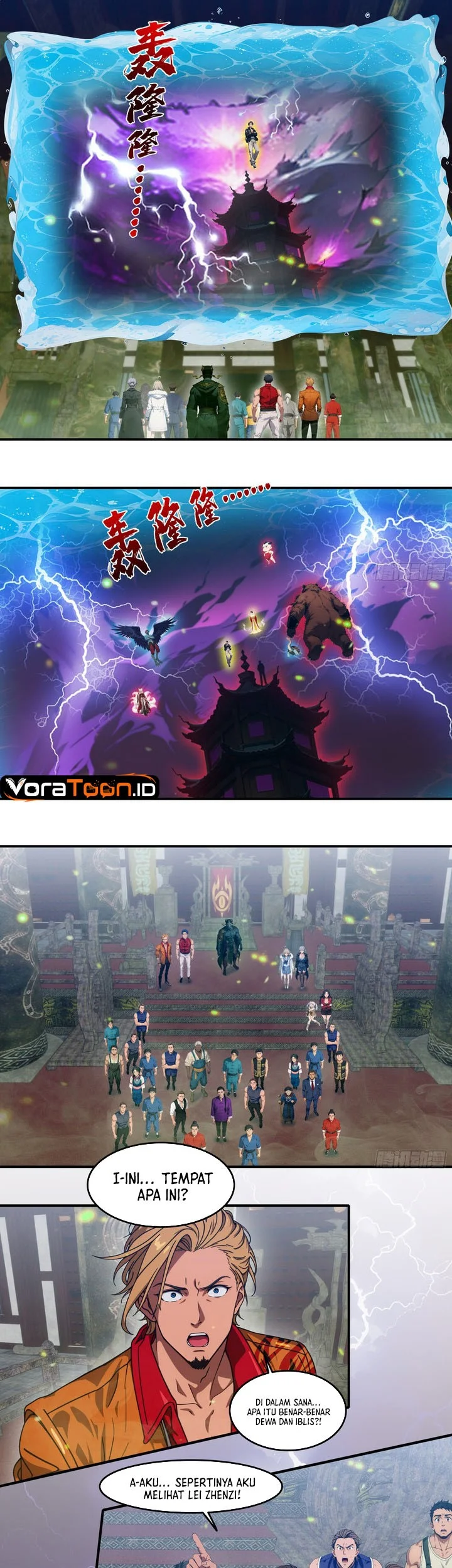 The Evil God Descends, I Own Great Hell Chapter 135 Gambar 16