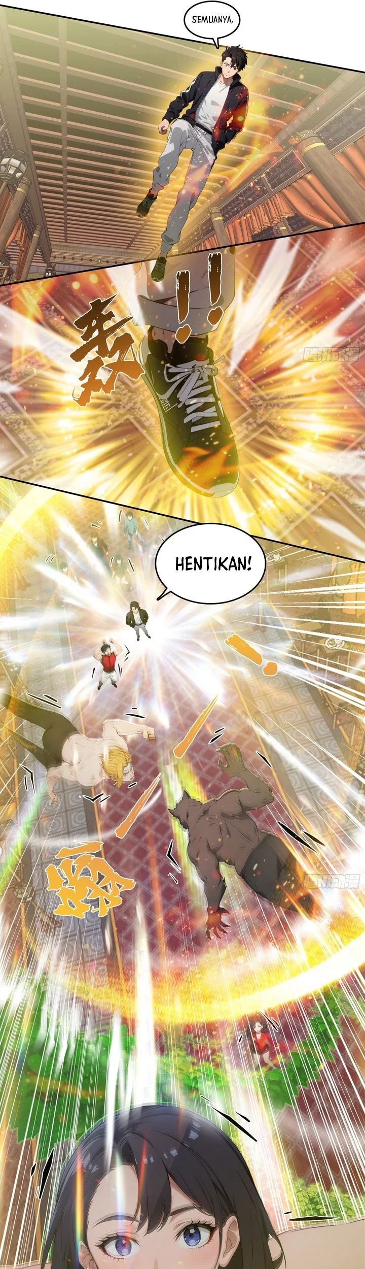 The Evil God Descends, I Own Great Hell Chapter 83 Gambar 39