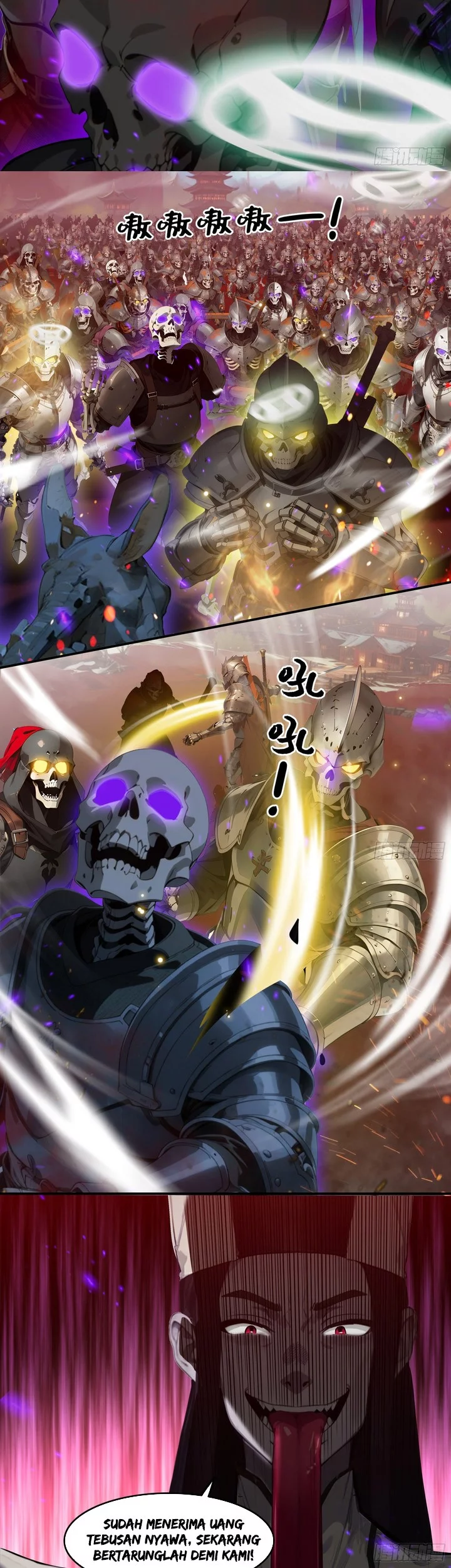 The Evil God Descends, I Own Great Hell Chapter 85 Gambar 13