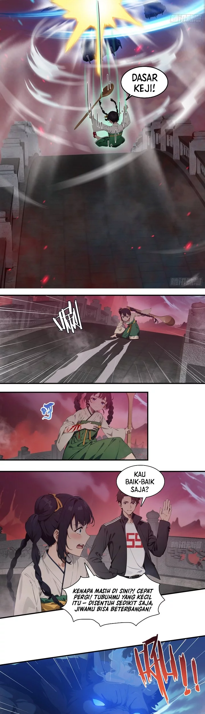 The Evil God Descends, I Own Great Hell Chapter 88 Gambar 5