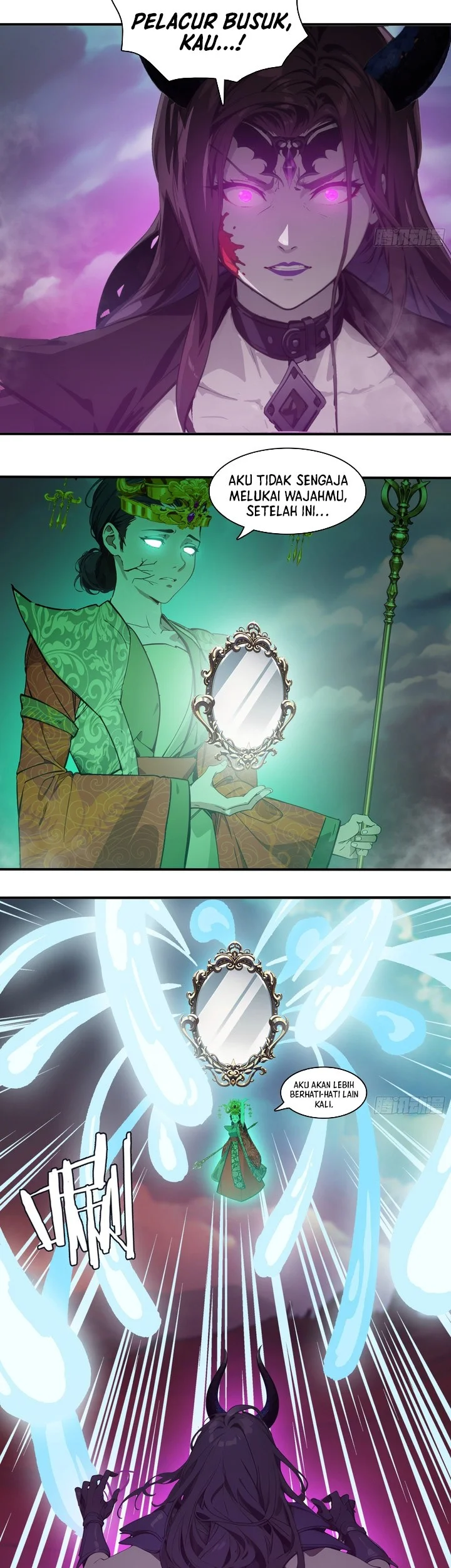 The Evil God Descends, I Own Great Hell Chapter 89 Gambar 19