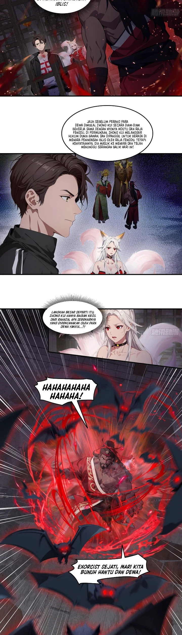 The Evil God Descends, I Own Great Hell Chapter 91 Gambar 21