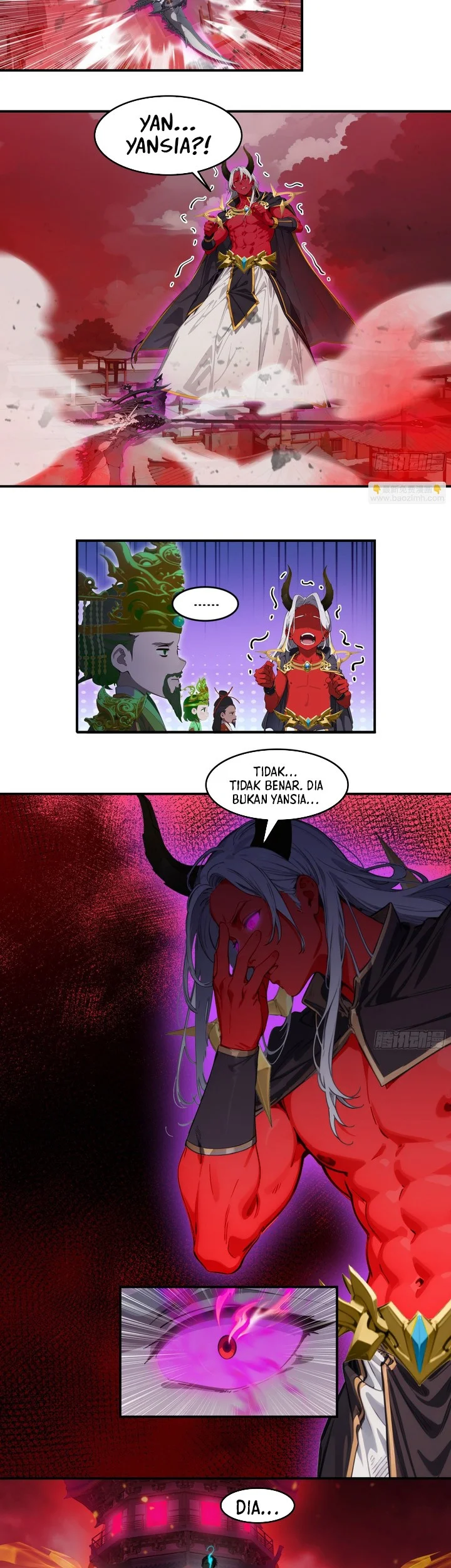 The Evil God Descends, I Own Great Hell Chapter 95 Gambar 3