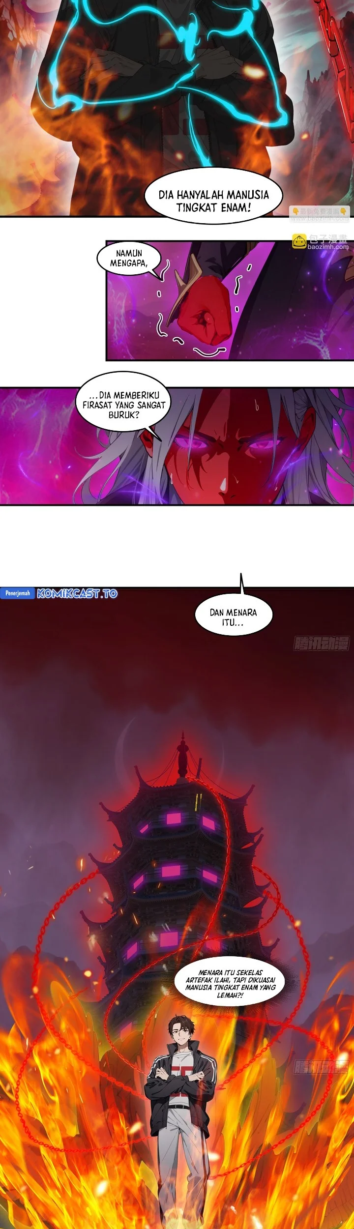 The Evil God Descends, I Own Great Hell Chapter 95 Gambar 5