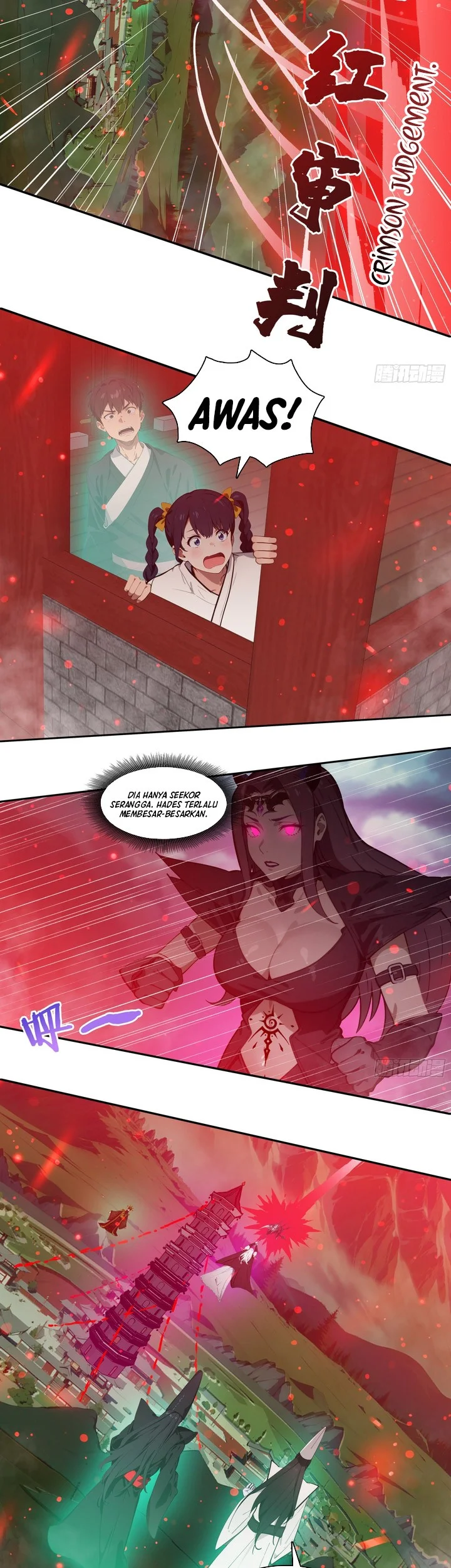 The Evil God Descends, I Own Great Hell Chapter 95 Gambar 9