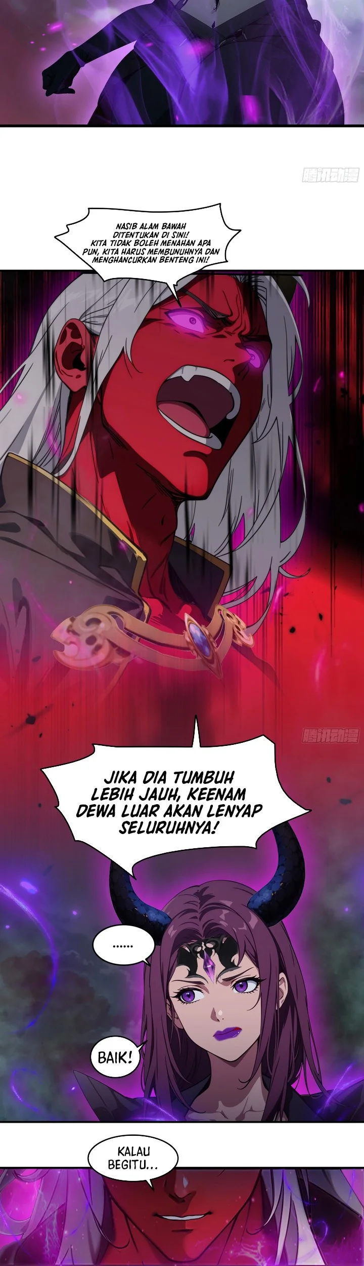 The Evil God Descends, I Own Great Hell Chapter 96 Gambar 9