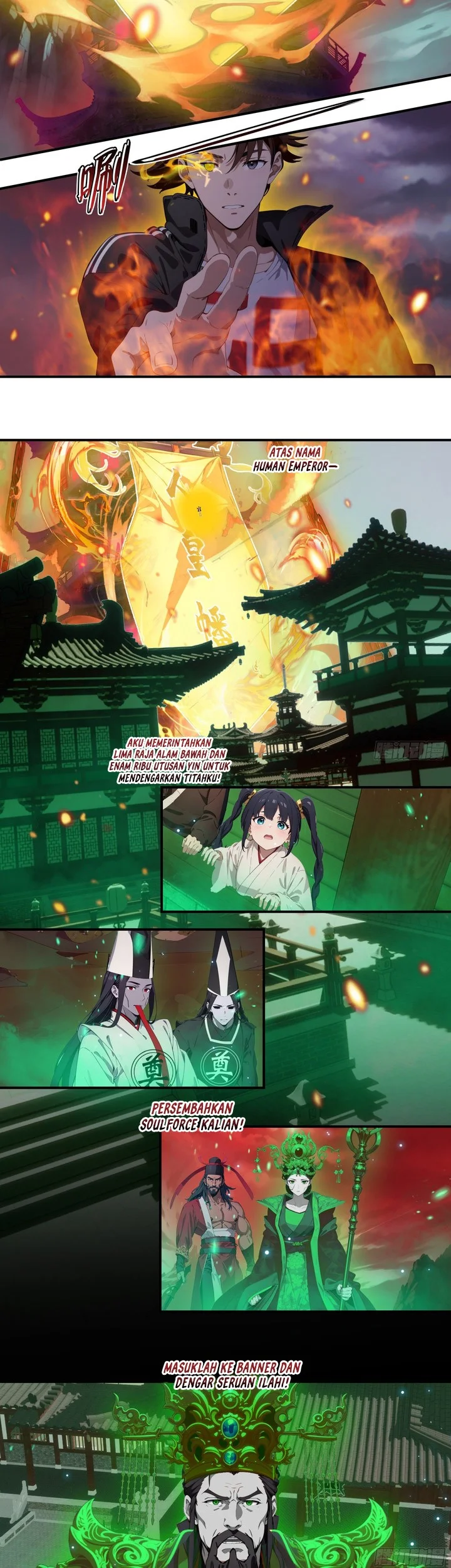 The Evil God Descends, I Own Great Hell Chapter 97 Gambar 3