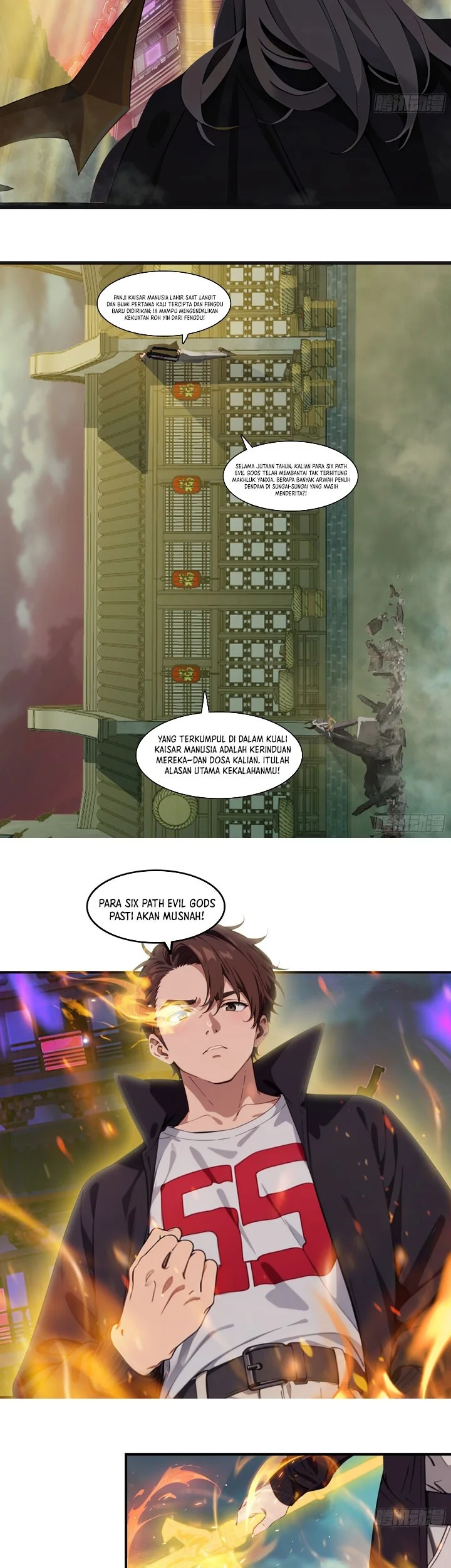 The Evil God Descends, I Own Great Hell Chapter 98 Gambar 5