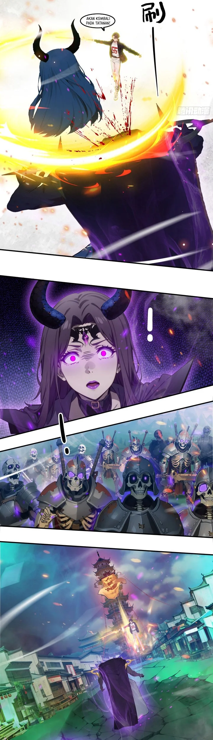 The Evil God Descends, I Own Great Hell Chapter 98 Gambar 7