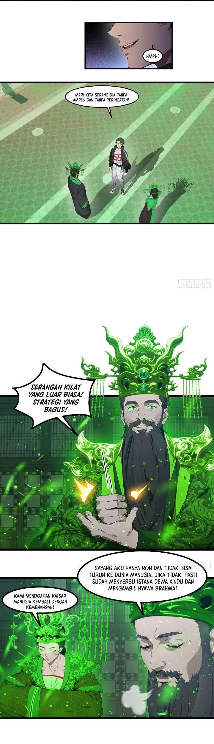 The Evil God Descends, I Own Great Hell Chapter 99 Gambar 3