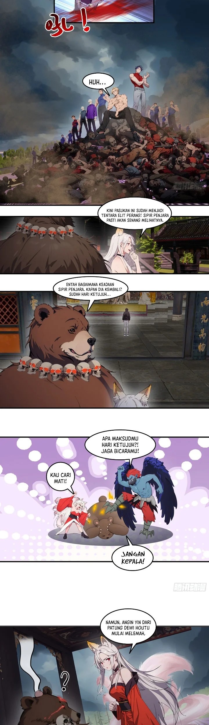 The Evil God Descends, I Own Great Hell Chapter 99 Gambar 15