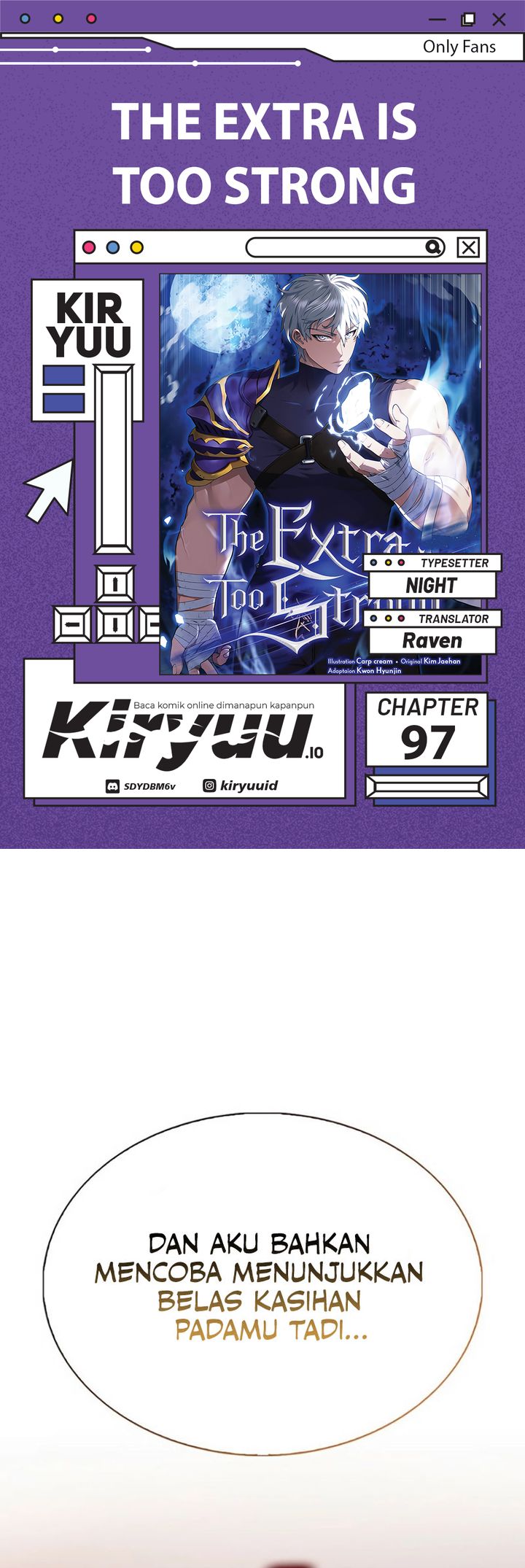 Baca Komik The Extra is Too Strong Chapter 97 Gambar 1