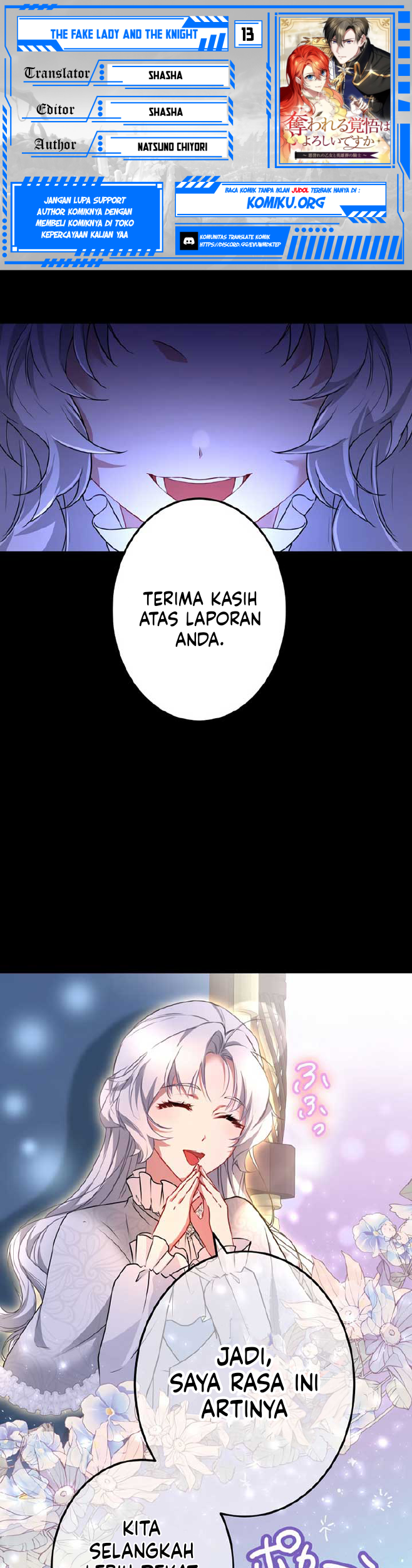 Baca Komik The Fake Lady and the Knight Chapter 13 Gambar 1