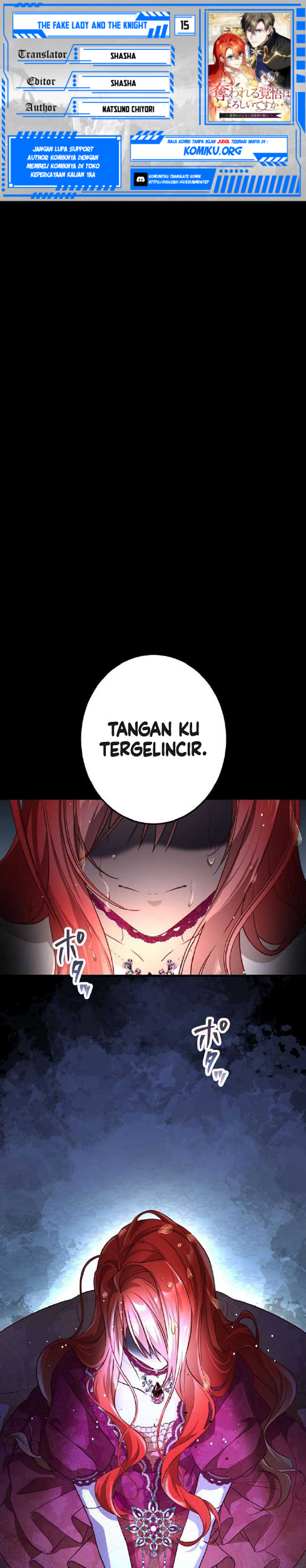 Baca Komik The Fake Lady and the Knight Chapter 15 Gambar 1