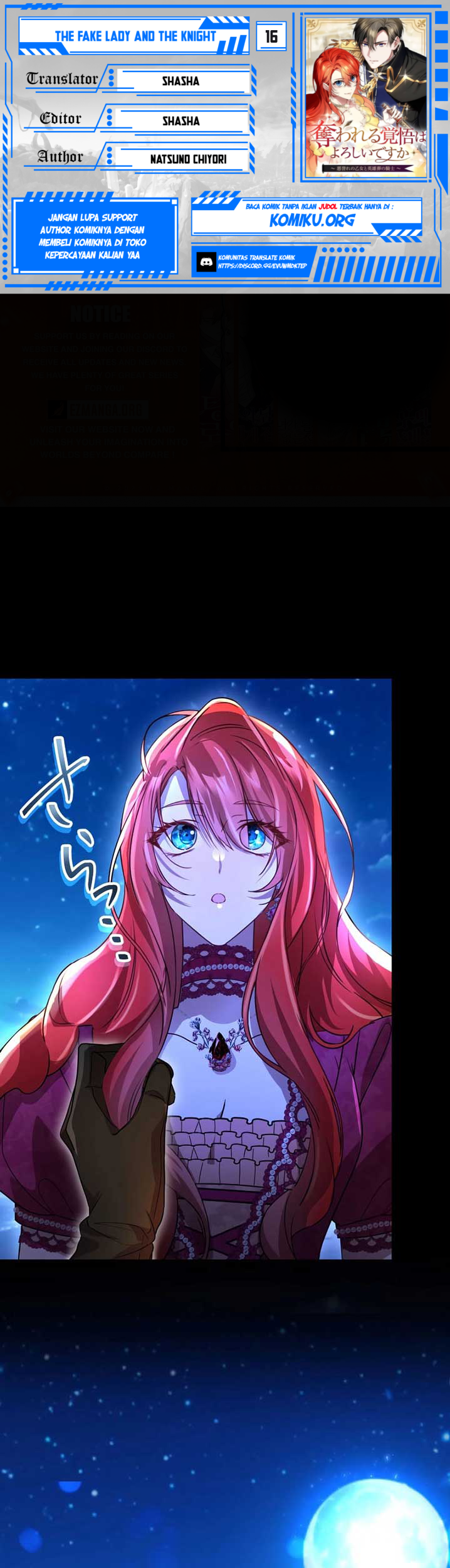 Baca Komik The Fake Lady and the Knight Chapter 16 Gambar 1