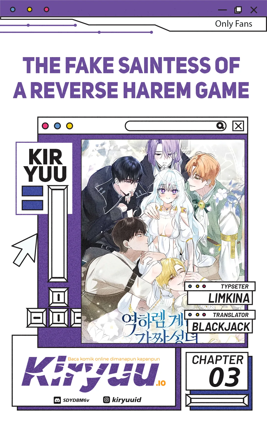 Komik The Fake Saintess of a Reverse Harem Game Chapter 3 gambar 1
