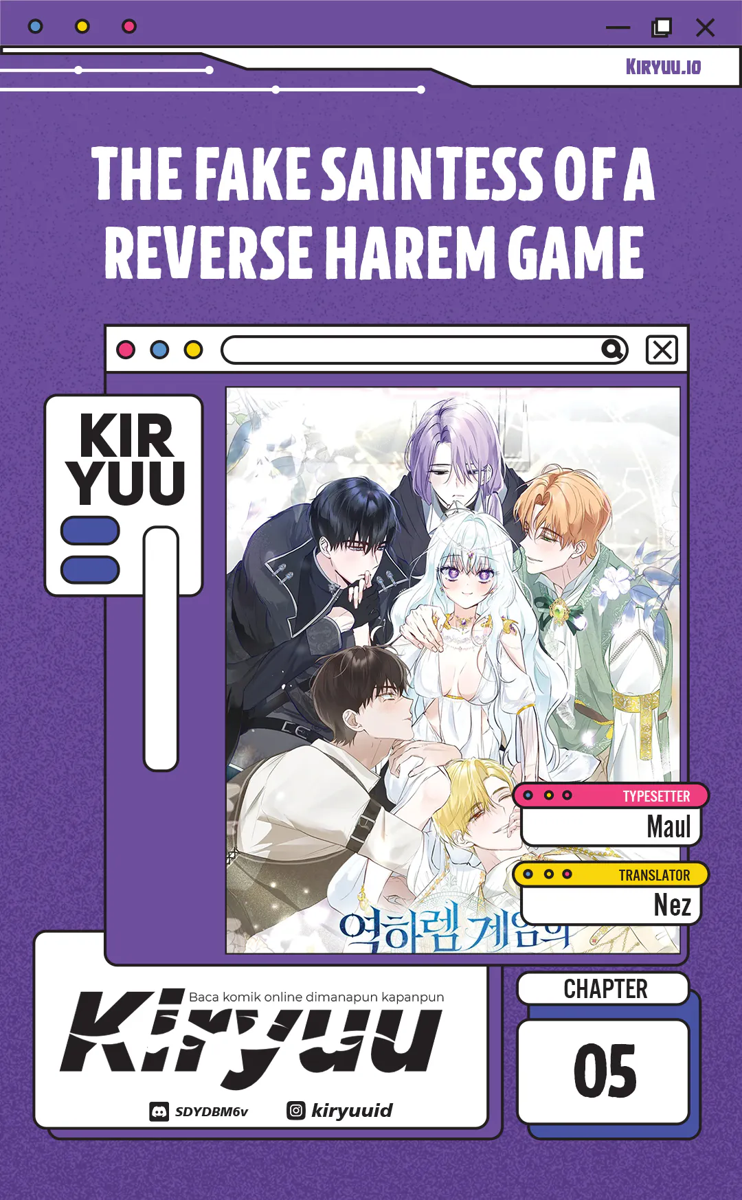 Komik The Fake Saintess of a Reverse Harem Game Chapter 5 gambar 1