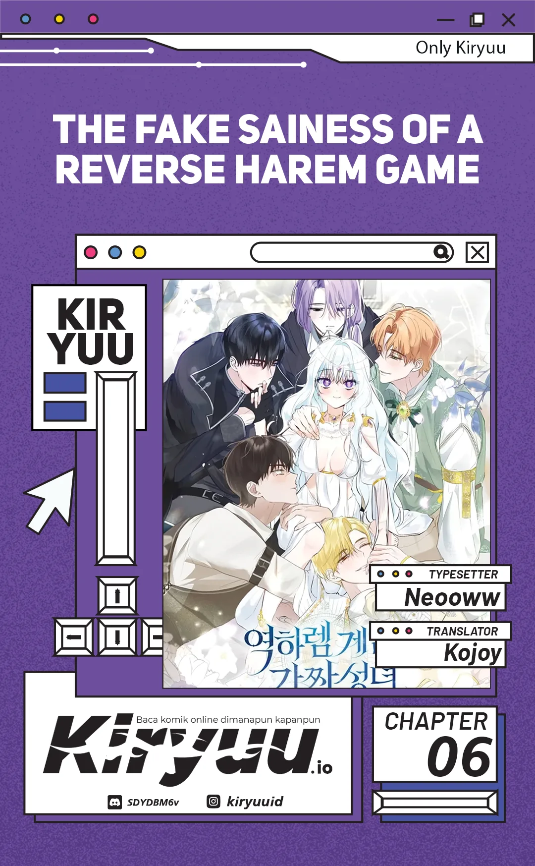 Komik The Fake Saintess of a Reverse Harem Game Chapter 6 gambar 1