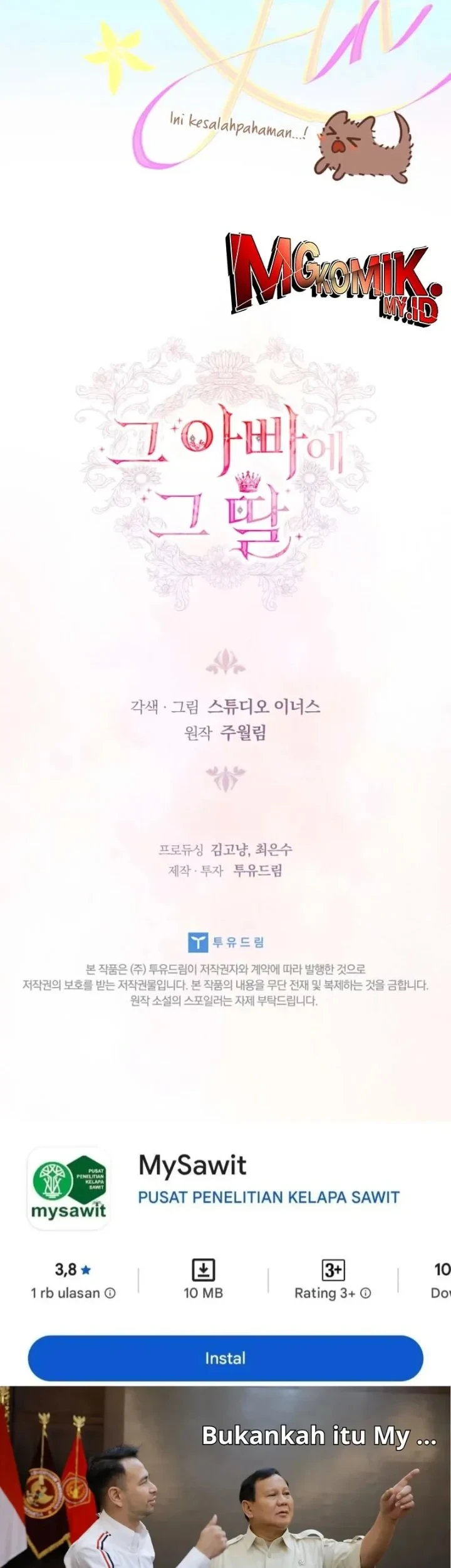 The Father and the Daughter Chapter 43 Gambar 62